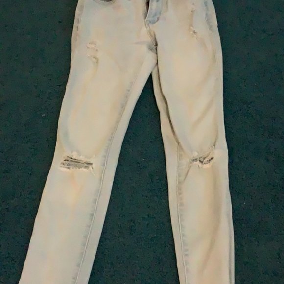 Aeropostale HIgh waisted size 00 skinny jeans - Picture 3 of 3